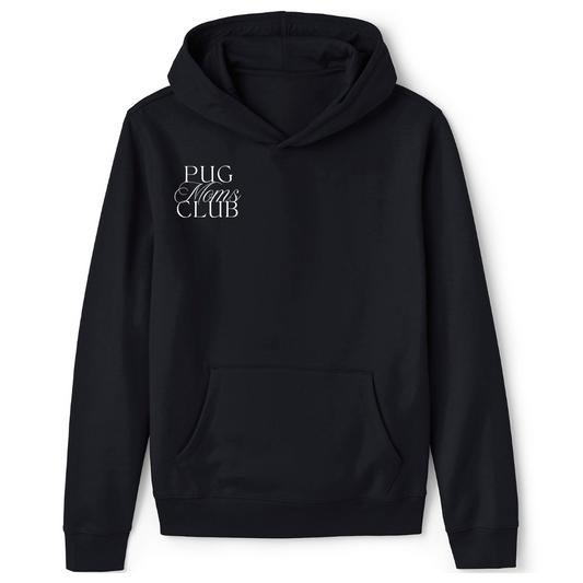 Pug Moms Club Pullover Hoodie