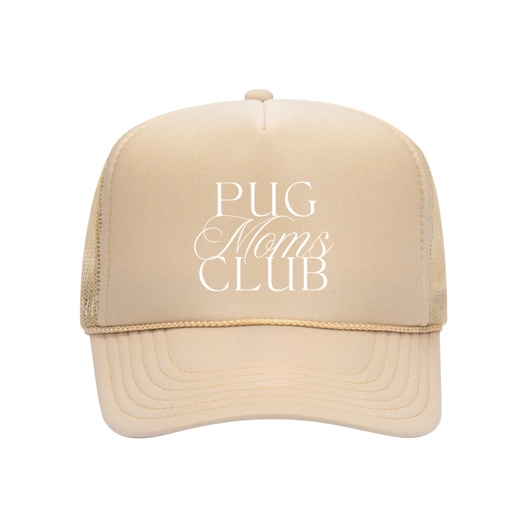 Pug Club Hat in TAN