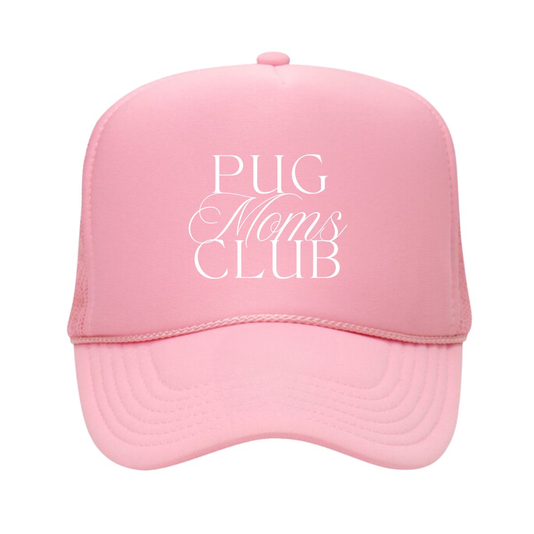 Pug Moms Club Trucker Hat