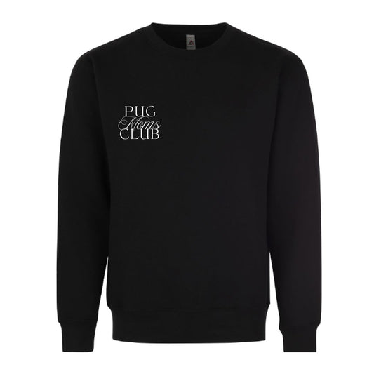 Pug Moms Club Crew Neck